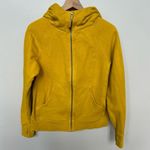 Lululemon Full Zip Scuba Hoodie Womens Size 10 Lunar New Year Fools Gold Yellow Photo 2