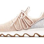 Sorel kinetic lace casual sneakers in tan Photo 1