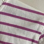 J.Crew Striped Ruffle-collar Henley Top Photo 5