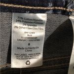 Time And Tru  Printed Denim Shorts With Pockets Size 8 Womens 5 Pockets New Photo 8