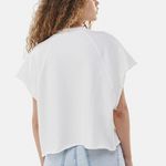 Bershka New With Tags White Top Shirt Blouse Photo 2