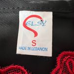 Elsy Cami & Shorts Sleep Set Size Small Black Photo 4