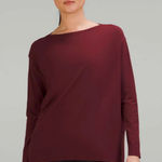 Lululemon Back in Action Long Sleeve Nulu size 6 Photo 0