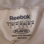 Reebok Playdry Women's White Compression Athletic Workout Fitness Biker Shorts M Photo 3