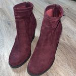 Dolce Vita Suede Deep Purple Ankle Boots Size 6 Photo 1