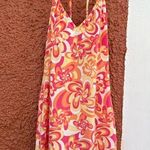 No Boundaries  Junior Size Small Pink Orange Yellow Beaded Halter Mini Dress Photo 0