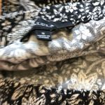 Aritzia Talula Strapless Jumpsuit Floral Black & White Small Photo 6