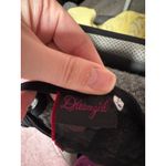 Dreamgirl Black Sheer Babydoll Lingerie Top Red Bow Halter Tie Sexy Sleepwear S Photo 3