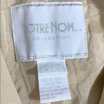 Votre Nom Womens Moto Jacket Coat Asymmetrical Zip Lightweight Beige Size 12 Photo 11