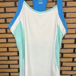 Adidas  White Tank Top With Built In Bra Size Large‎ Photo 0