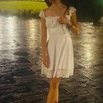 White lace dress short Size XS Photo 1