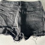 Old Navy Distressed Black Denim Women Shorts O.G. Straight size 8 Photo 1