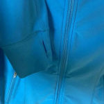 LL‎ Bean Women's Active Zip Long Sleeve Tech Stretch Jacket Thumbholes Size M Blue Size M Photo 2