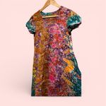 Handmade Cute festival goddess floral tie dye celestial front hook maxi dress  Photo 1