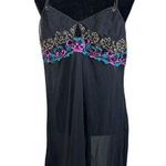 Cacique  Sheer Floral Embroidered Night Gown Lingerie Size 18/20 Photo 0