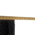 Ann Taylor  Loft Women's Size 8 Black Pleated Polka Dot‎ Shorts Photo 7