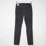 Madewell NEW Petite 9" Mid-Rise Skinny Jeans in Black Sea, 25P Photo 4