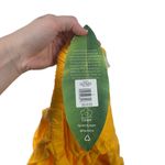 Farm Rio  Yellow Midi Knot Dress Puff Sleeve Preppy Vacation Cut Out Womens Large Photo 5