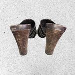 Franco Fortini Brown Laurie Strappy Block Heel Sandals Photo 8