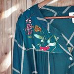 Dress Barn NWT  Tunic Blouse | Plus Size‎ 3X |Button Down Roll Tab Long Sleeve Top Photo 2