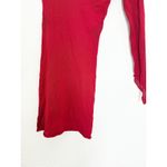 Voight by Valentina Red Widow Knit Dress Size XL One Sleeve Bodycon Emo Grunge Photo 8