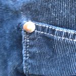 Free People WOMENS BLACK CORDUROY STRAIGHT LEG PANTS Photo 5