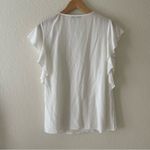 Derek Lam  10 Crosby Ruffle Blouse Photo 4