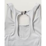 Athleta L Ultimate Longline Bra Large A-C Stratus Grey Photo 3