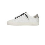 Vintage Havana NEW  Mikeyla Glitter Leather, Fur Sneakers Tennis Shoes White 6.5 Photo 8