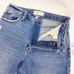 Abercrombie & Fitch Curve Love High Rise Mom Jeans: Medium Ripped Wash Photo 9