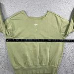 Nike Sweatshirt Women Small Oversized Center Swoosh Logo Pullover Bleached Photo 6