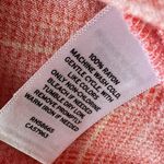 BP  Plaid babydoll dress XSMALL balloon sleeves long sleeves orange pink NWT Photo 10