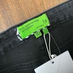 Free People  x Sandrine Rose Black Distressed Super Flare Jeans Size 30 Photo 8