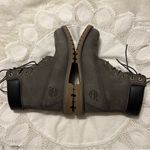Timberland Leather Lace Up Boots A12LH Hidden Wedge Women’s Size 8 Wolf Gray Photo 10