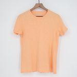 American Giant Women's Premium Slub Crew Tee Size M Made In USA Orange Size M Photo 1