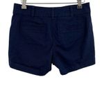 J.Crew Shorts 0 Navy Blue Chino Classic Preppy Style Photo 1
