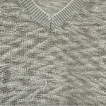 Torrid Off White Gray Long Sleeve V Neck Knit Pullover Sweater Sz 2X Photo 7