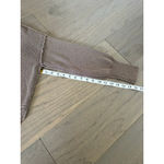 Pink Rose Women's Taupe Ribbed Crew Neck Sweater Size S Photo 6