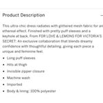 For Love & Lemons Black Mesh Glitter Puff Sleeve Mini Ruched Dress Size: XL New Photo 10