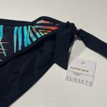 🎉Sunsets NWT moonlit reversible 14 Women's Black Multi Photo 1