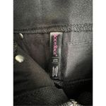 NWT Body Rage Black Punk/Emo Front Zip Mini Shirt With Skull Zipper Size L Photo 3