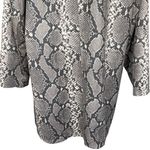 Premise  Faux Suede Leather Python Snake Print Jacket Coat Women’s Size 1X Photo 5