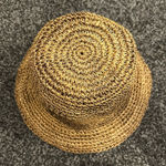 Chico's Woven Straw Bucket Hat - summer hat Photo 0