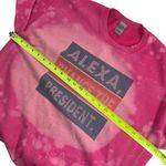 Gildan Alexa Change the President- Custom Bleached Sweatshirt Photo 4