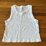 Wallflower InstaSmooth White Ribbed Cropped Top, XL Photo 0