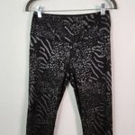 White House | Black Market Metallic Animal Print Leggings Size 2 Long WHBM Legging Photo 1