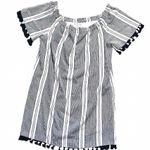 Heartloom NWT Stripe Bohemian Linen Midi Dress Photo 0