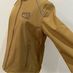 Harriton Grandmas Marathon Jacket Size Large Brown Photo 9