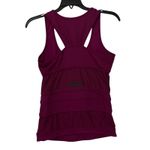 Adidas by Stella McCartney Magenta Ribbed Racerback Tank Top Size Small Purple Photo 2
