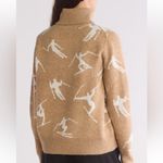 Halogen NWT HalogenX Nordstrom  Turtleneck Sweater Large, LATTE HEATHER BROWN Photo 2